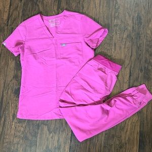 Hot pink figs set